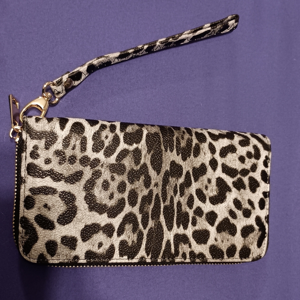 Animal Print Clutch Purse